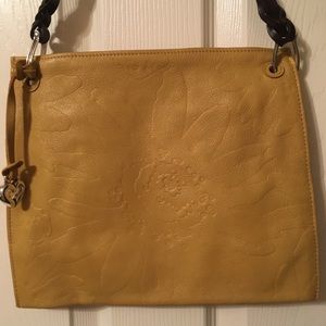 Brighton mustard colored purse